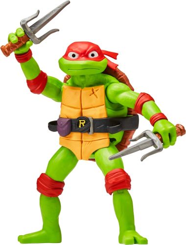 Teenage Mutant Ninja Turtles: Playmates Toys - Figura gigante de Rafael Mutant Mayhem de 12 pulgadas, Caja dañada, 14, 99999900250847