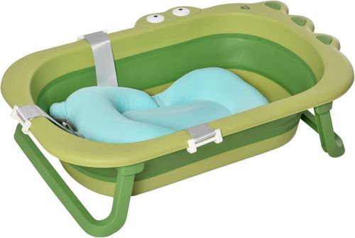 Bañera Plegable Para Bebé de Caimán Verde, Sin Empaque, 99999900280299, 12