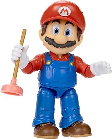 Figura de Mario con accesorio de émbolo; Caja Dañada; 99999900289782; 14