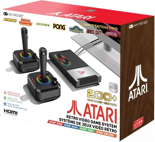 Consola Atari My Arcade, Caja Dañada, Rastro de Uso Detalles Mínimos No Captados Por la Cámara, Cables no Originales,  99999900266202, 1.2