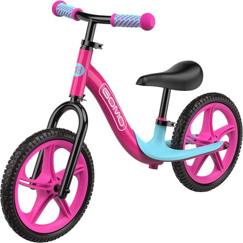 GOMO Bicicleta de entrenamiento para niños de 18 meses, 2, 3, 4 y 5 años de edad, Sin empaque Rastro de uso, 14, 99999900251295