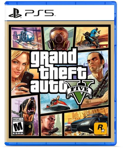 Juego Para PS5 Grand Theft Auto V, Caja Dañada, VT, 99999900246694