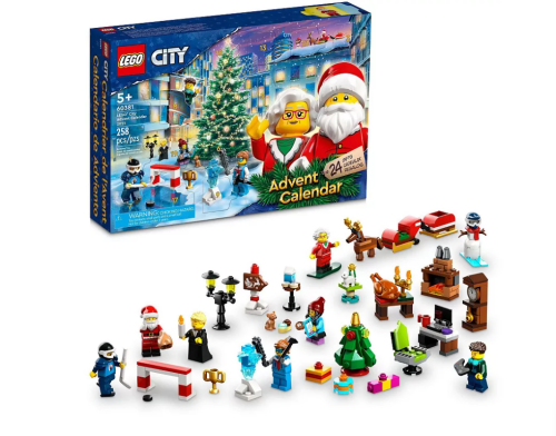 LEGO City Calendario de Adviento, Caja Dañada, 99999900268687, 14