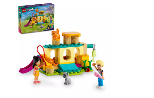 LEGO Friends Cat Playground Adventure 42612, Caja Dañada, 99999900296671, 14