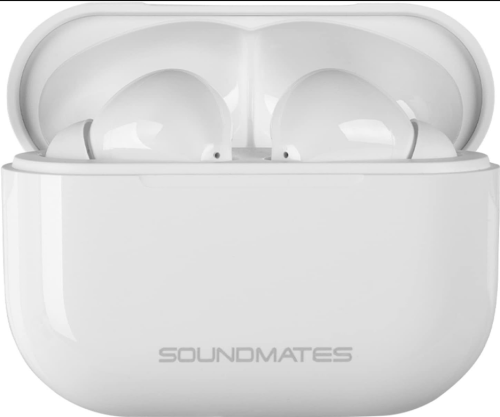Audífonos Inalámbricos Soundmates V2 Blancos, Sin Empaque, 99999900299372, 8.3