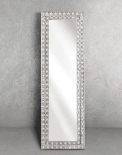 Espejo de Piso AbbyLife Melania MD-J12 Plateado, Caja Dañada, 15, 99999900240142