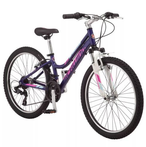 Bicicleta de Montaña Schwinn Ranger 24 Pulgadas Purpura, Sin Empaque, 15, 99999900255353