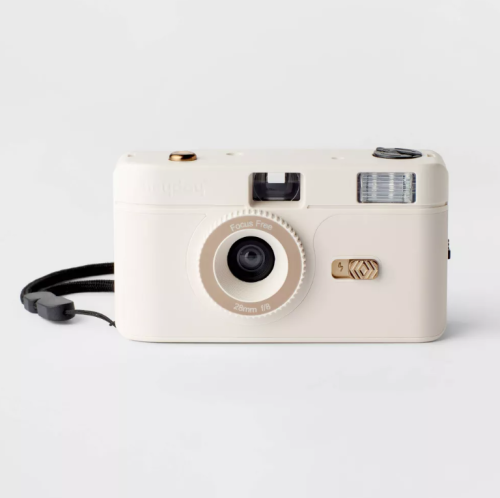 35MM Camera with Built-in Flash - heyday™ White, Caja dañada, 2-3, 99999900244858
