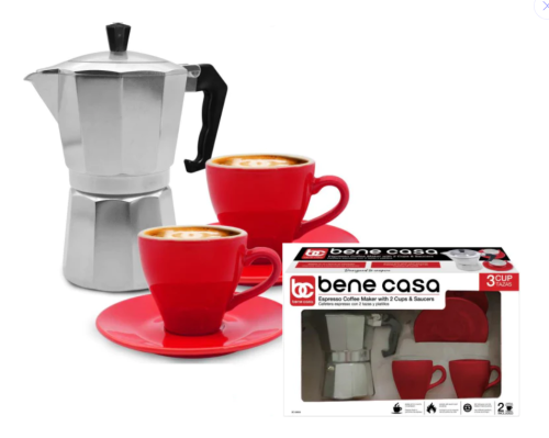Cafetera Espresso Tazas Y platitos, Caja dañada, 4-2, 99999900225315