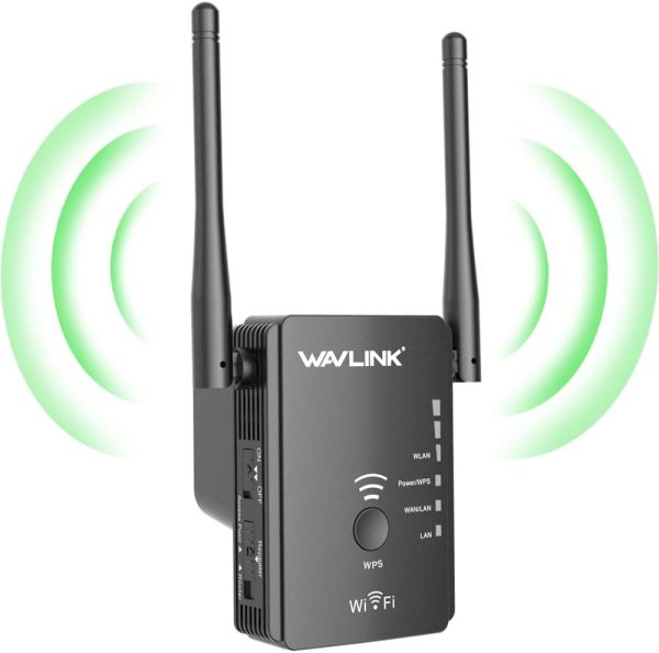 WAVLINK Extensor WiFi, extensor de alcance WiFi N300 para el hogar, Caja  dañada Rastro de uso
