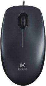 Mouse Logitech Ratón óptico con cable M100, USB 2.0; Caja Dañada; 99999900268734; 8.3
