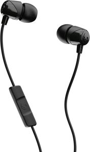 Audífonos Skullcandy color negro; con cable, aislamiento de ruido, micrófono, funciona con dispositivos Bluetooth y computadoras; Caja Dañada; 99999900269382; 1.3