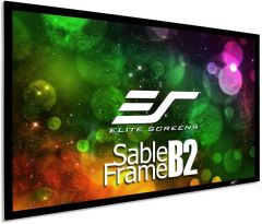 Pantalla de proyección de marco fijo SableFrame B2 Elite Screens; Caja Dañada; 99999900298129;15