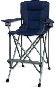 Silla plegable extra alta, silla de director de altura de barra para campamento; Sin caja pero con bolsa de empaque; 99999900298152; 15