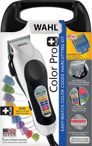  Kit de corte de pelo Color PRO Plus WAHL ; Sin Empaque pero con caja de estuche negra; Faltan algunos accesorios; 99999900269050; 8.2