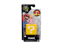 Figura Mini Princesa Peach de Super Mario Bros, Caja Dañada, 99999900299493, 14
