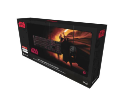 Primus Kit de Teclado y Mouse para Juegos Darth Vader Edición Limitada, Caja dañada, 8-1, 99999900272948