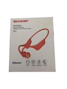 Audífonos Bluetooth de conducción ósea inalámbricos Sharp HB-BC50 rojos; Caja Dañada; 99999900275592; 8.3