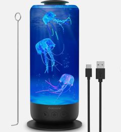 Lámpara de lava de medusas 2,5 L USB; Caja Dañada; Rastros de Uso mínimos; 99999900287998; 2.2