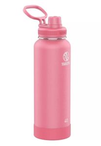 Botella de agua de acero inoxidable con aislamiento Actives de 40 oz Color Rosa con tapa con boquilla; Sin Empaque; 99999900293604; 3.2
