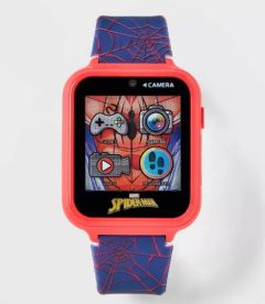 Reloj interactivo Marvel Spider-Man para niños - Azul/Rojo; Caja Dañada; 99999900297568; 1.4